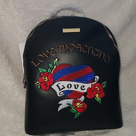 Love Moschino Sequin-Embellished Backpack - Picture 6 of 7